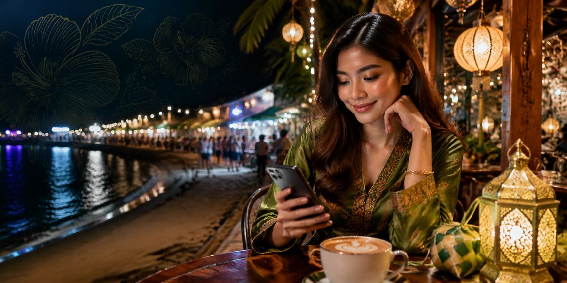 Promosi Hari Raya di platform mudah alih dengan grafik permainan