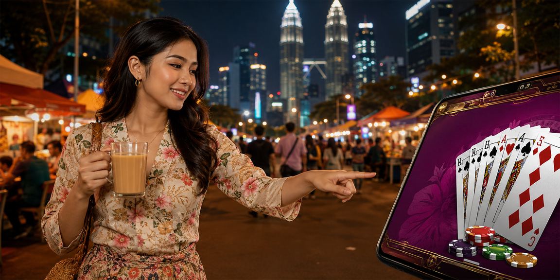 Pemain dari Petaling Jaya menggunakan platform taruhan 1juta dengan selesa di rumah