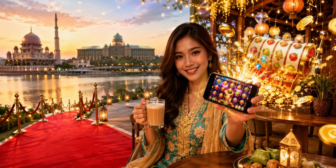 Permainan slot eksklusif sempena Hari Raya di platform 1juta Putrajaya
